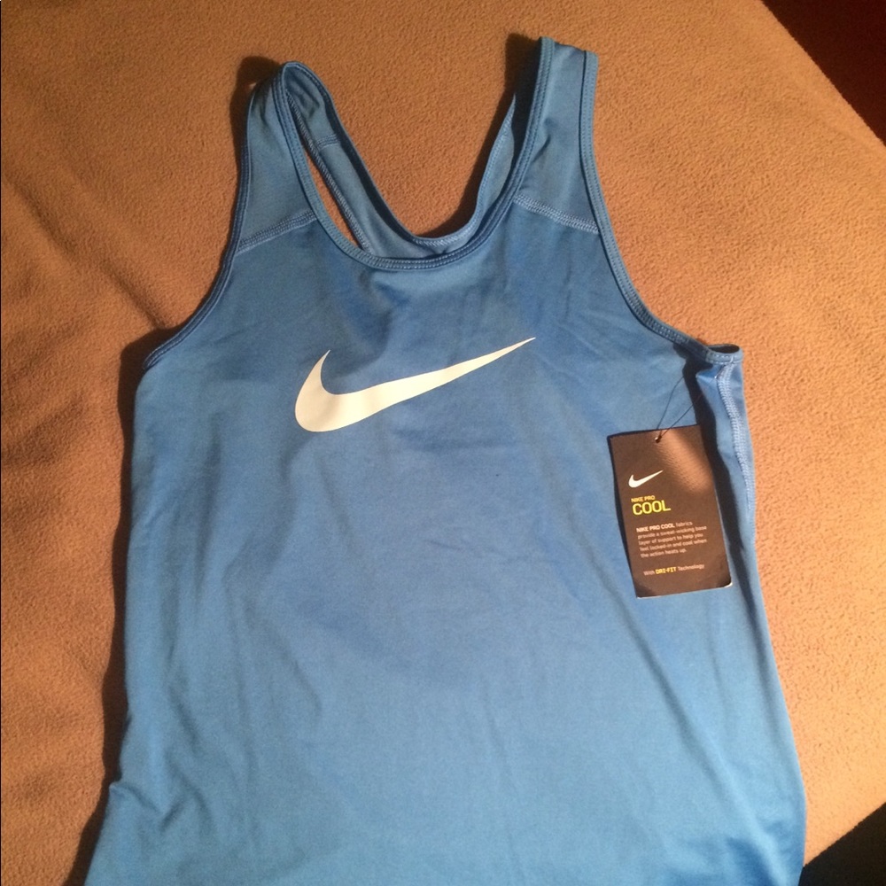 Dry fit racer back tank